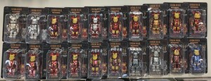 Happyくじ マーベル INFINITY SAGA IRON MAN BE@RBRICK 1～20コンプ