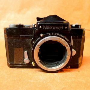 a054 フィルムカメラ ジャンク 4点 MINOLTA X-7/Nikon F-601/Canon FP/Nikomat/80の画像6