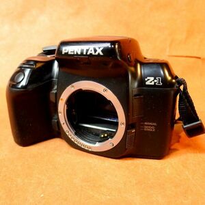 a195 ジャンク PENTAX Z-1 ボディ フィルムカメラ オートフォーカス サイズ:幅約15cm 高さ約9cm 奥行約6cm/60