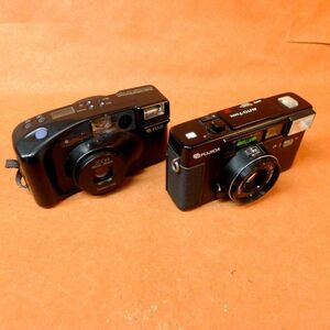 a286 コンパクトフィルムカメラ 2点 FUJI CARDIA900/FUJICA AUTO-7/60