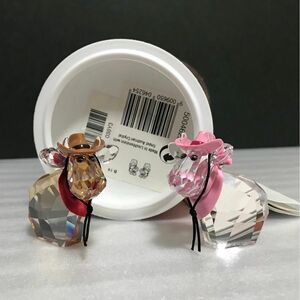 ★元箱付属　美品　スワロフスキー　Lovlots Cowboy And Cowgirl Mo 2014 限定品