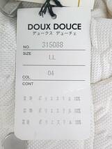 DOUX DOUCE 新品 SALE!! 特別価格 送料無料 ベンチコート 冬 LLサイズ ゆったり目 厚目 フード付き 中綿入り リアルファー お洒落 315088_画像9