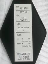 VIOLA RUMORE ビオラルモーレ 新品 SALE 超特価 送料無料 半袖 ポロシャツ 夏 Lサイズ 細身 綿95% イタリアンカジュアル お洒落 P11318_画像7