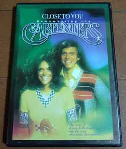 DVD カーペンターズ CARPENTERS/CLOSE TO YOU〜遥かなる影〜 カレン・カーペンター リチャード・カーペンター 名曲人気曲多数収録