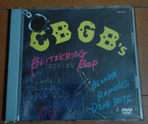 DVD CBGB's BLITZKRIEG BOP オムニバス レア映像多数収録 ブロンディ デボラハリー ラモーンズ デッドボーイズ パンク セックスピストルズ 