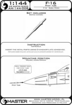 マスターモデル AM-144-008 1/144 F-16 ピトー管_画像4