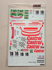 SKデカール SK24021 1/24 ホンダ Castrol アコード JTCC デカールセット