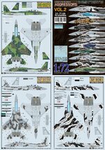 DXMデカール 31-7159 1/72 F-15J/DJ アグレッサー Vol.2_画像2