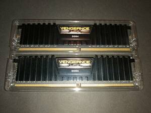 Corsair VENGEANCE LPX DDR4 3200MHz 16GB（2×8GB）CMK16GX4M2B3200C16【付属品全有 ワンオーナー中古良品①】