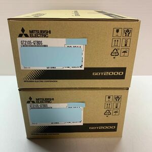 新品未開封 三菱電機 GT2105-QTBDS 2台 グラフィックオペレーションターミナル