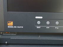 ATEN OSD KL9116 ALTUSCN LCD KVM Switch Hideaway KL9116M 通電確認のみ#MH00407_画像6