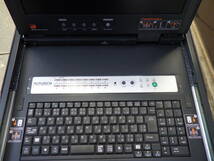 ATEN OSD KL9116 ALTUSCN LCD KVM Switch Hideaway KL9116M 通電確認のみ#MH00407_画像3