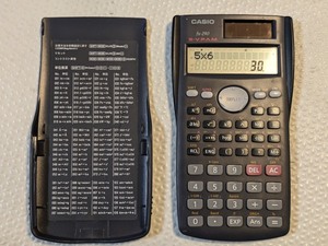  used beautiful goods CASIO Casio scientific calculator fx-290 count machine calculator 