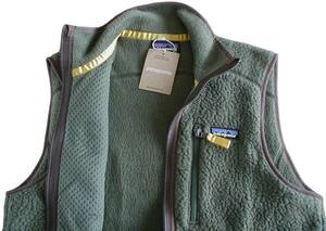 ■送料込■【新品S】パタゴニア M’s レトロ・パイル・ベスト ■ Patagonia Basin Green (BSNG)