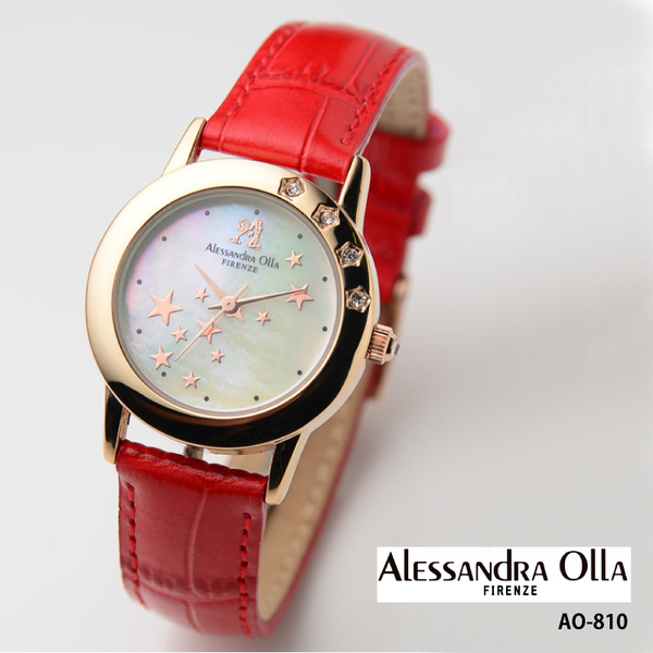 【Alessandra Olla】 アレサンドラオーラ　　レディース腕時計　 AO-810RE