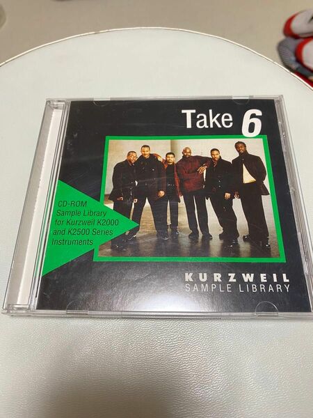 【サイン入り】take6 kurzweil sample CD サイン入り