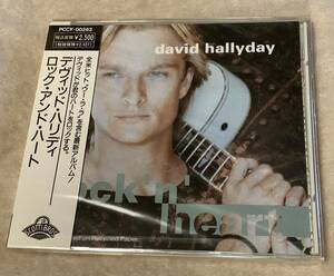 デヴィッド・ハリディ　ロック・アンド・ハート　見本盤　未開封品 PCCY-00262 中古CD David Halliday