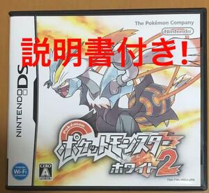 送料無料 DS ポケットモンスター ホワイト2 ニンテンドー DS 白 ポケモン ホワイト Nintendo 任天堂 Pokemon RPG 即決