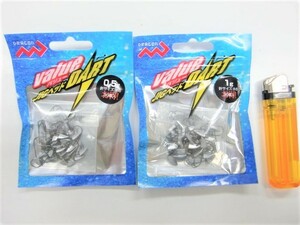 新品 ジグヘッドダート0.5g #6 1g #6 30個入 2個セット