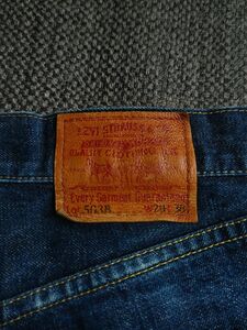 LEVI'S リーバイス 503B XX 復刻 ビッグE セルビッチ 501 赤耳 ヴィンテージ 古着 デニム ジーンズ