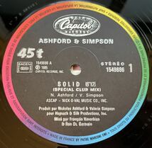 Ashford & Simpson / Solid 12inch盤 その他にもプロモーション盤 レア盤 人気レコード 多数出品。_画像2