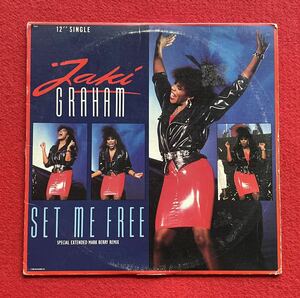 Jaki Graham / Set Me Free 12inch盤 その他にもプロモーション盤 レア盤 人気レコード 多数出品。