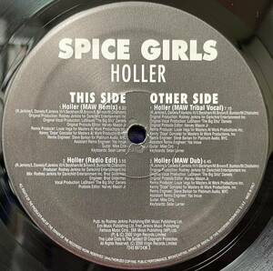 SPICE GIRLS / HOLLER 12inch盤 その他にもプロモーション盤 レア盤 人気レコード 多数出品。