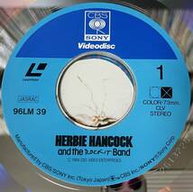 LD盤 Herbie Hancock And The Rockit Band レーザーディスク12inchサイズその他にもプロモーション盤 レア盤 人気レコード 多数出品。_画像4