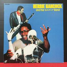 LD盤 Herbie Hancock And The Rockit Band レーザーディスク12inchサイズその他にもプロモーション盤 レア盤 人気レコード 多数出品。_画像1