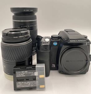 KONICA MINOLTA α Sweet Digital / AF ZOOM 75-300mm 1:4.5(32)-5.6 D / DT 18-70mm 1:3.5(22)-5.6 D 【KMT029】