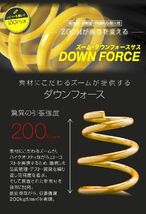 ダウンサス マツダ カペラワゴン GVFW RF 2WD 2.0L ディーゼル H6/10～H9/11 1台分・前後セット【送料込】 ZOOM サスペンション_画像2