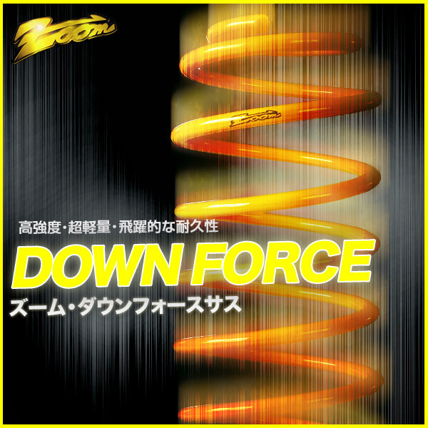 ダウンサス 日産 シルビア S15 SR20DET 2WD 2.0L H11/1~H14/11 1台分・前後セット【送料込】 ZOOM サスペンション