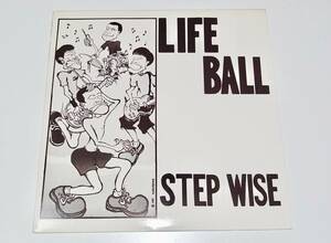 希少 レア オレンジ・ヴァイナル仕様 中古 LP 10インチ アナログ レコード LIFE BALL STEP WISE ライフボール ステップワイズ