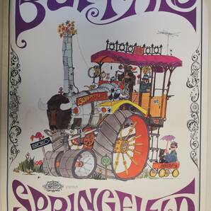 Buffalo Springfield★米 Sparta Graphic/David Shiller 1960's Orig.ポスター!!/Neil Young/Stephen Stills/C.S.N&Y/SSWの画像1