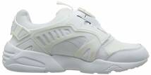 23.5cm●定価18000円 PUMA DISC BLAZE CT WHITE プーマ ディスク ブレイズ 白 人気 スニーカー ハイテク 90s 362040-01 ダイヤル _画像2