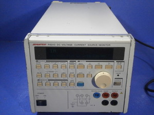 ADVANTEST R6243 DC VOLTAGE CURRENT SOURCE/MONITOR