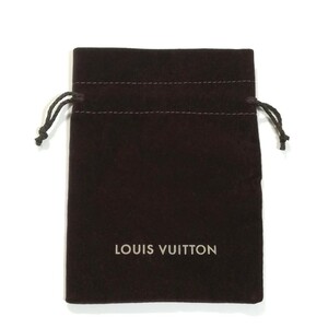 ルイ・ヴィトン LOUIS VUITTON 巾着 ジュエリーポーチ保存袋アクセサリー袋(中サイズ) 小物入れ