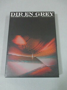 DVD◆DIR EN GREY - TOUR2011 AGE QUOD AGIS Vol.2 [U.S. & Japan]初回生産限定盤