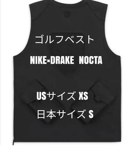 [ rare * new goods unused ] Nike Golf the best NIKExDrake NOCTA black S ②