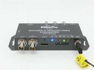  secondhand goods VideoPro VPC-DX1 converter SDI/HDMI to ANALOG conversion vessel image equipment free shipping 