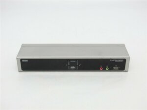 中古品　SANWA パソコン自動切替器　　SW-KVM2HDCN 通電確認済み　本体のみ　動作不明　ジャンク品　送料無料