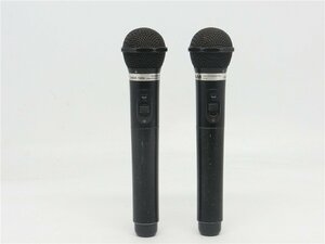 中古　 第一興商(audio-technica) DWM-1000 ワイヤレスマイクロホン ２本セット　現状品 通電確認　送料無料