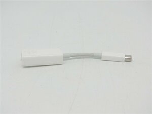 中古Apple Thunderbolt ギガビット Ethernet アダプタ A1433 動作品 Mac イーサネット　送料無料