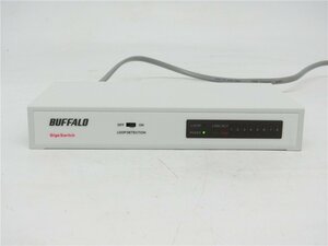 中古品　BUFFALO LSW5-GT-8NS/WH スイッチングハブ　送料無料