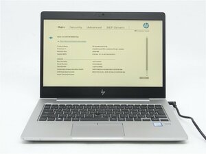 中古　HP　830　G6　CoreI5　8365U/メモリ4GB 　13型 　　BIOSまで表示　　ノートパソコン　詳細不明/ジャンク　送料無料