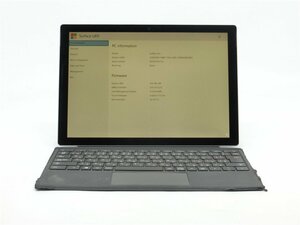 中古　SurfacePro　1807◆Corei5　7300U 　◆M.2 SSD256GB◆メモリ8GB◆BIOSまで表示　　詳細不明　ジャンク品　　送料無料