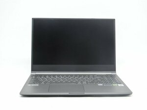 GALLERIA　GCL2060RGF-T　CORE10世代i7　通電しません　本体止めネジ欠品　ノートパソコン　ジャンク扱い 　送料無料