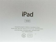 Apple iPad 2　A1395　16GB アクティベーションロックあり 　バッテリー98% Wi-Fiモデル　ジャンク品　送料無料_画像4