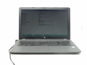中古　HP　250　G6　　Core i5　7200U 2.5GHZ　4GB　15.6型 　　BIOSまで表示　ノートパソコン　　ジャンク品　送料無料