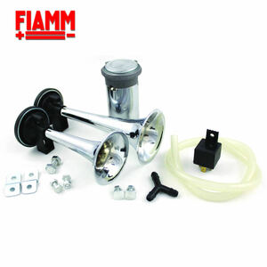 FIAMM air horn chrome plating Ferrari horn 12V exclusive use fiam air horn new goods 